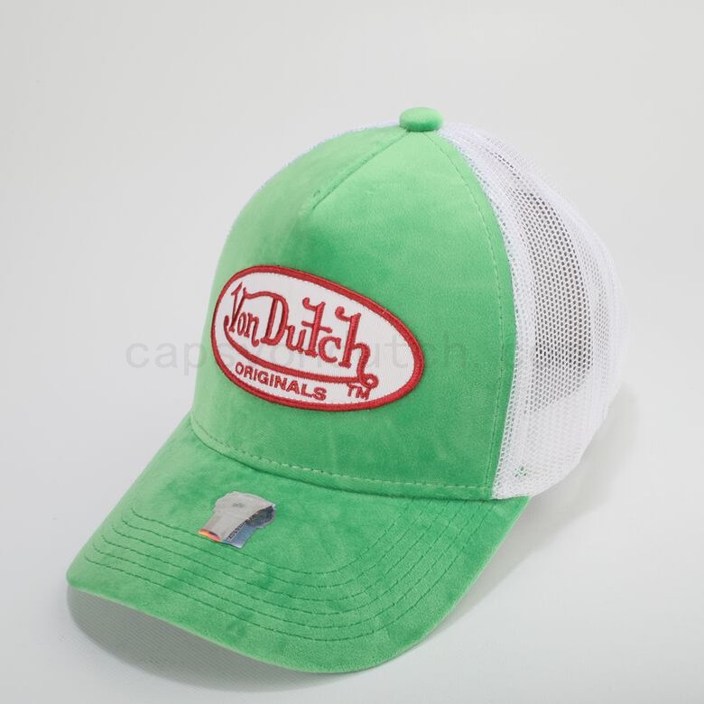 Von Dutch Originals -Trucker Kent Trucker Cap, green/white F0817888-01574 Online Shop